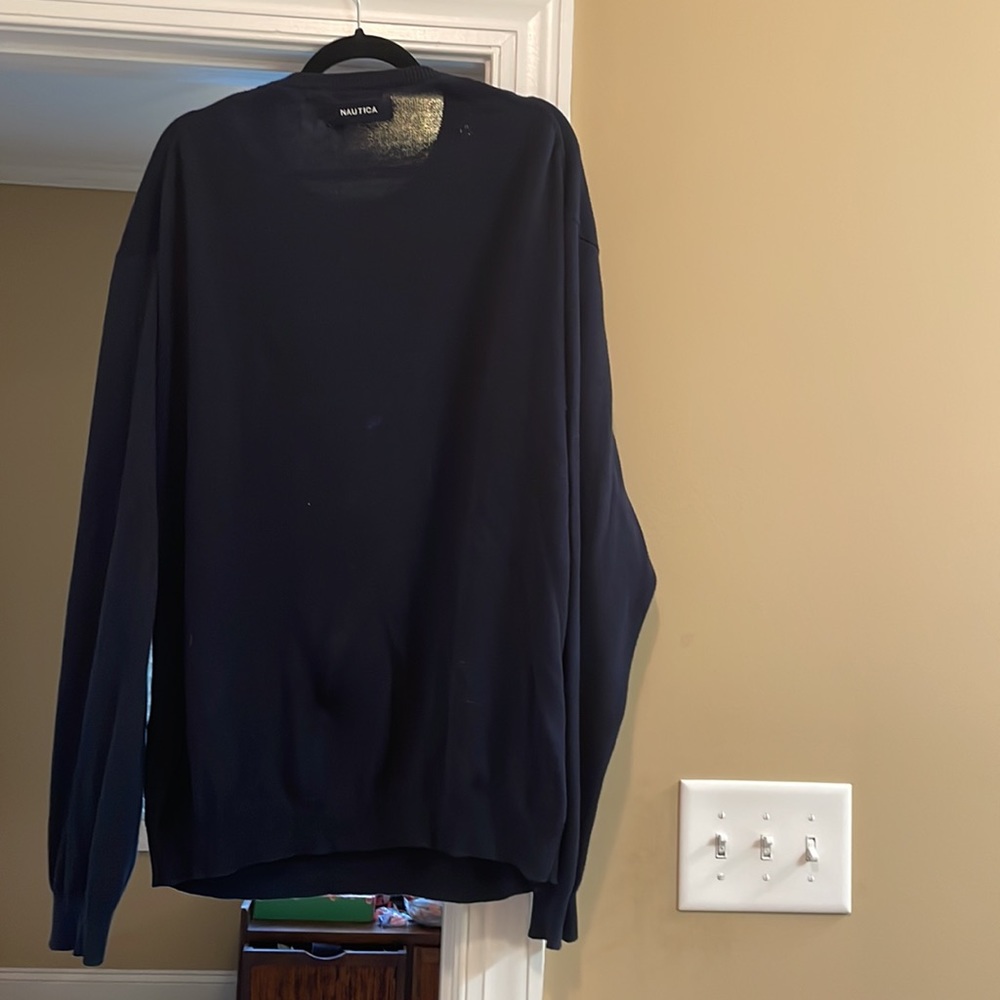 Mens navy sweater - Picture 5 of 5